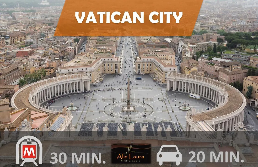 Alis Laura Guest House - 10 Mins To Colosseum, Modern & Near Metro-1